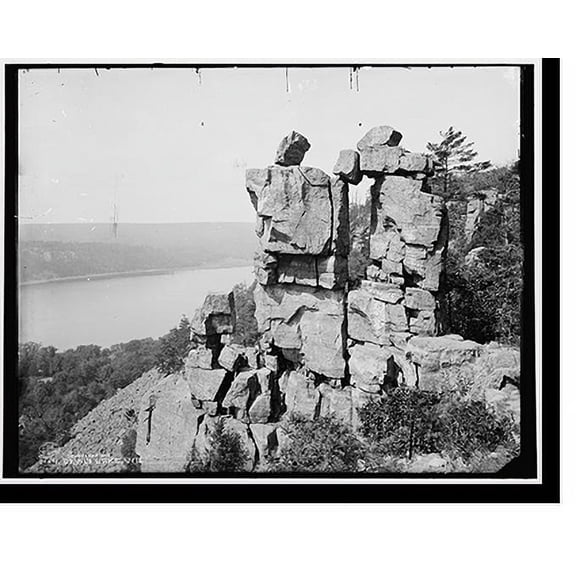 Historic Print, Devil's Lake, Wis., 16" x 20"