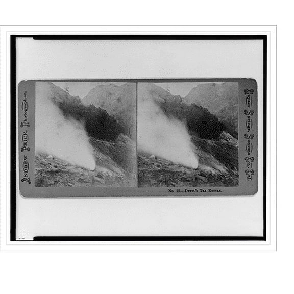 Historic Print, Devils Tea Kettle. Andrew Price photographer., 16" x 20"