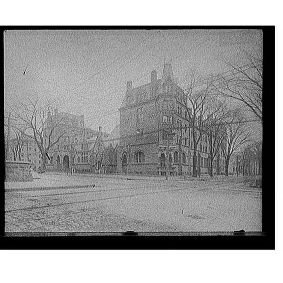 Historic Print, [Divinity School, Yale University, New Haven, Conn.], 18" x 24"