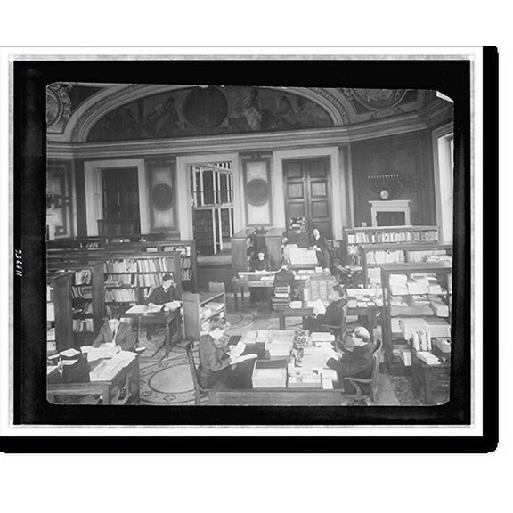 Historic Print, Division of Documents, 16" x 20"