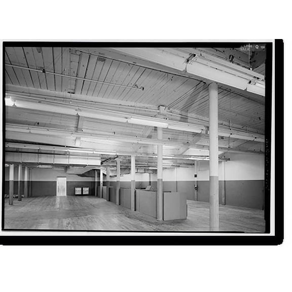 Historic Print, Dixie Cotton Mill, 710 Greenville Street, La Grange, Troup County, GA - 5, 18" x 24"