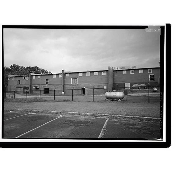 Historic Print, Dixie Cotton Mill, Warehouses, 710 Greenville Street, La Grange, Troup County, GA, 18" x 24"
