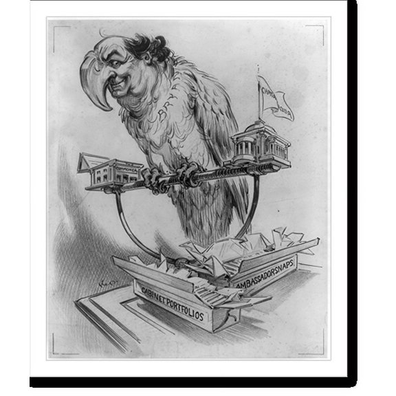 Historic Print, Does Polly want a cracker?, 18" x 24"