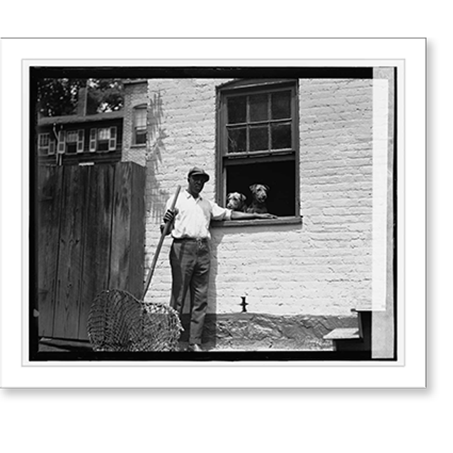 Historic Print, Dog catcher, 16" x 20"