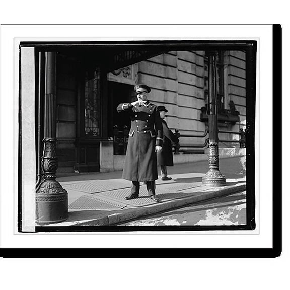 Historic Print, Doorman Willard, 16" x 20"