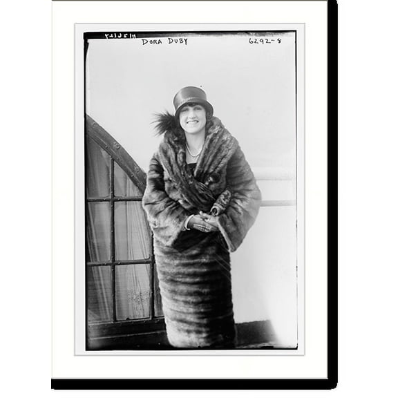 Historic Print, Dora Duby, 18" x 24"