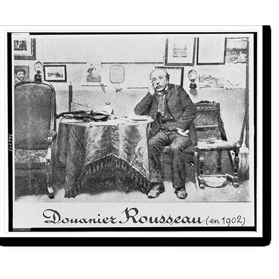 Historic Print, Douanier Rousseau (en 1902), 16" x 20"