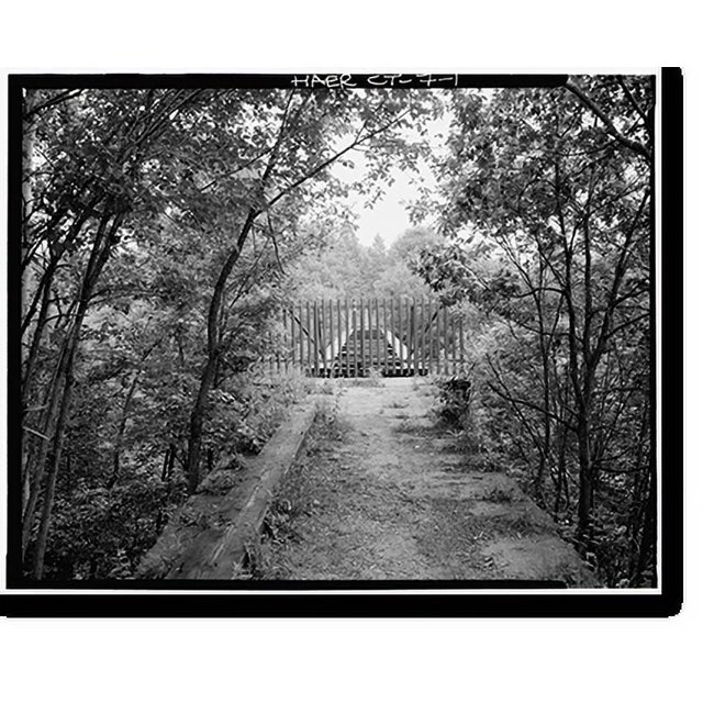 Historic Print, Double Intersection Warren Truss Bridge, Spanning