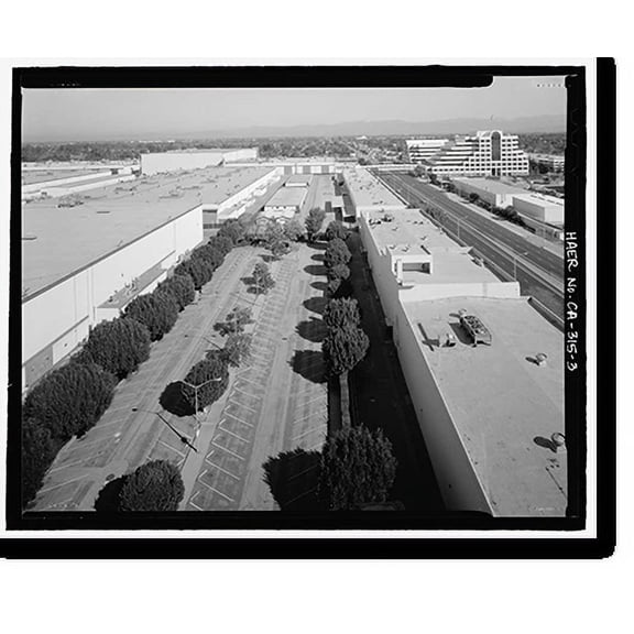 Historic Print, Douglas Aircraft Company Long Beach Plant, 3855 Lakewood Boulevard, Long Beach, Los Angeles County, CA - 3, 16" x 20"