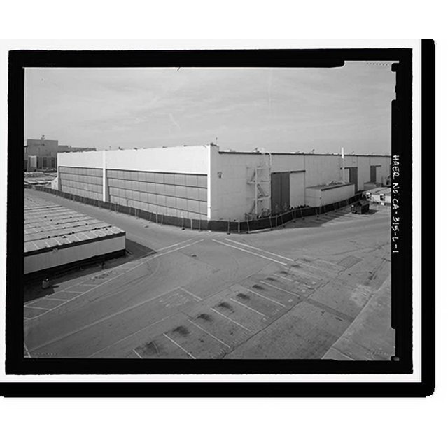 Historic Print, Douglas Aircraft Company Long Beach Plant, Aircraft