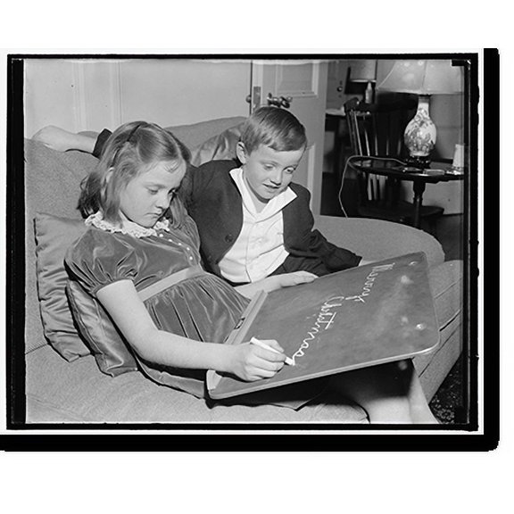 Historic Print, Douglas children - 2, 16" x 20"