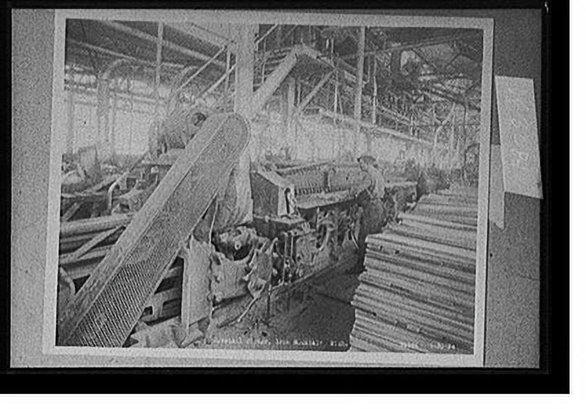 Historic Print, Dovetail joiner, Iron Mountain, Mich., 16" x 20