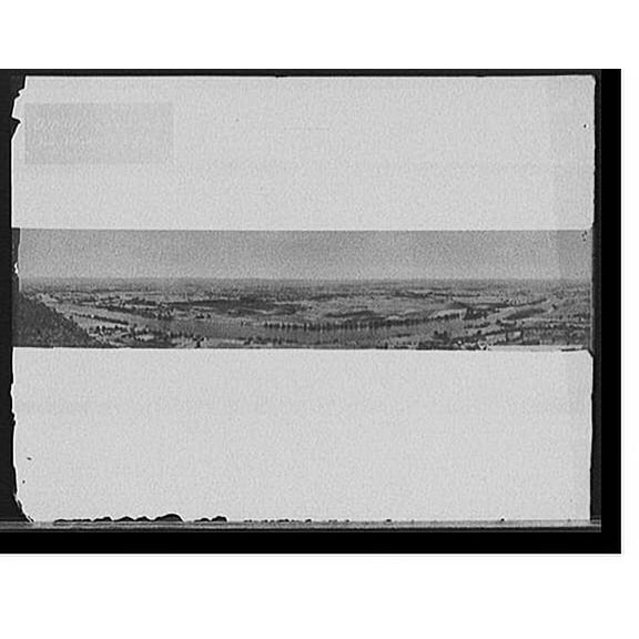 Historic Print, Down the Connecticut from Mt. Holyoke, South Hadley, Mass. - 4, 18" x 24"