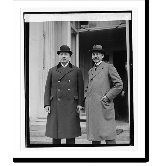 Historic Print, Dr. A. Hermes & Dr. Weidfeldt, 1/11/24 - 2, 18" x 24"