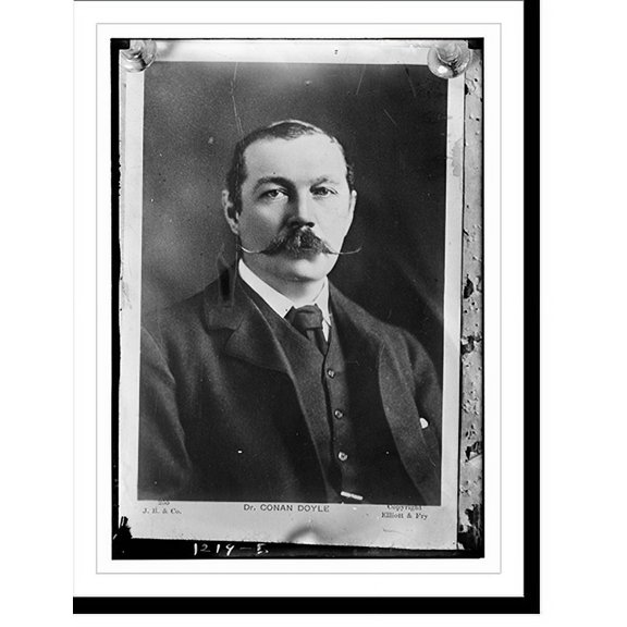 Historic Print, Dr. Conan Doyle, 18" x 24"