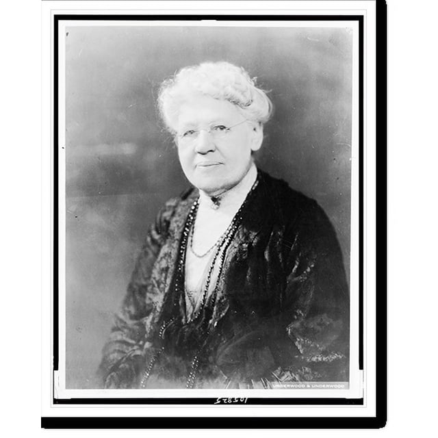 Historic Print, Dr. Eliza Maria Mosher on the 50th anniversary of her