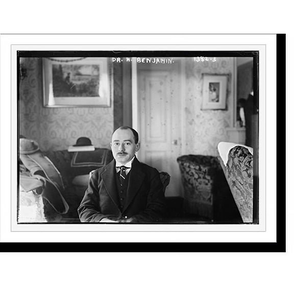 Historic Print, Dr. H. Benjamin, 16" x 20"
