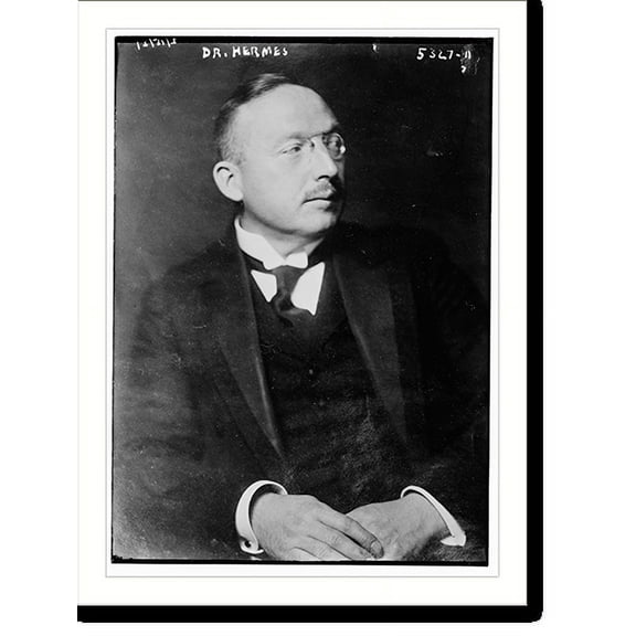 Historic Print, Dr. Hermes, 16" x 20"