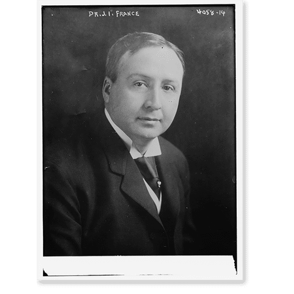 Historic Print, Dr. J.I. France, 18" x 24"