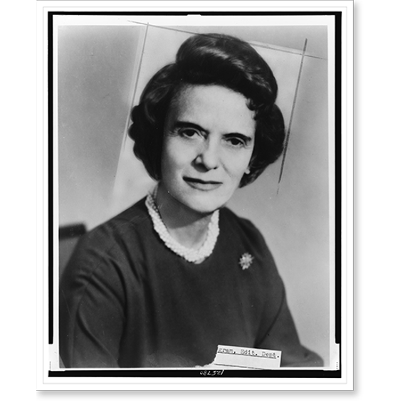Historic Print, [Dr. Mina Rees, head-and-shoulders portrait, facing front], 18" x 24"