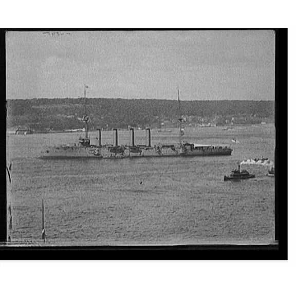 Historic Print, [Drake, British cruiser] - 3, 18" x 24"