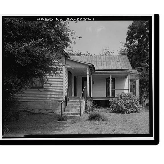 Historic Print, Drane's Rental House A, 413 North Jackson Street, Americus, Sumter County, GA, 18" x 24"
