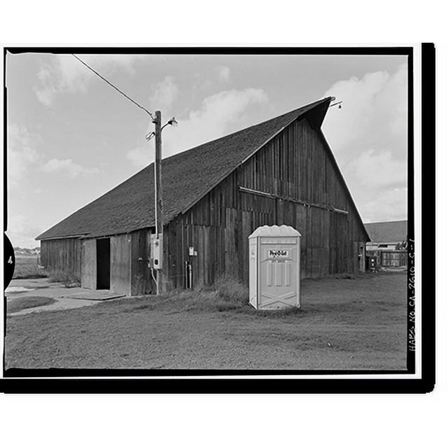 Historic Print, DrewSherwood Farm, Barn, 7927 Elk Grove Boulevard, Elk