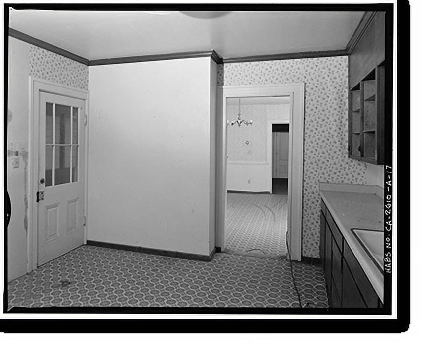 Historic Print, DrewSherwood Farm, House, 7927 Elk Grove Boulevard