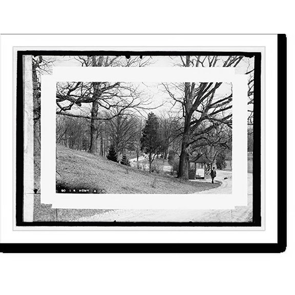 Historic Print, Driveway, Soldier's home, [Wash. D.C.], 18" x 24"