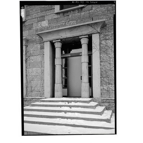 Historic Print, Dubuque County Jail, 36 East Eighth Street, Dubuque, Dubuque County, IA - 6, 16" x 20"