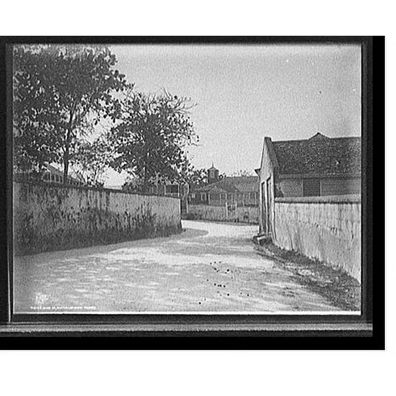 Historic Print, Duke St., Nassau, Bahama Islands, 18" x 24"
