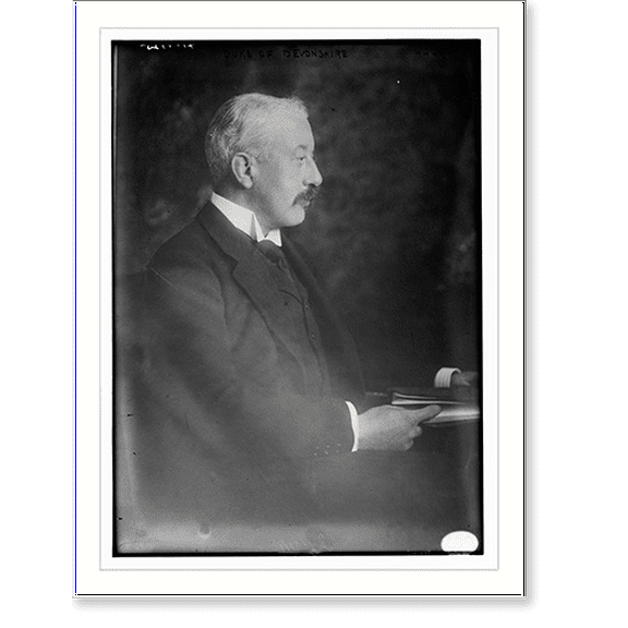 Historic Print, Duke of Devonshire - 2, 16" x 20"