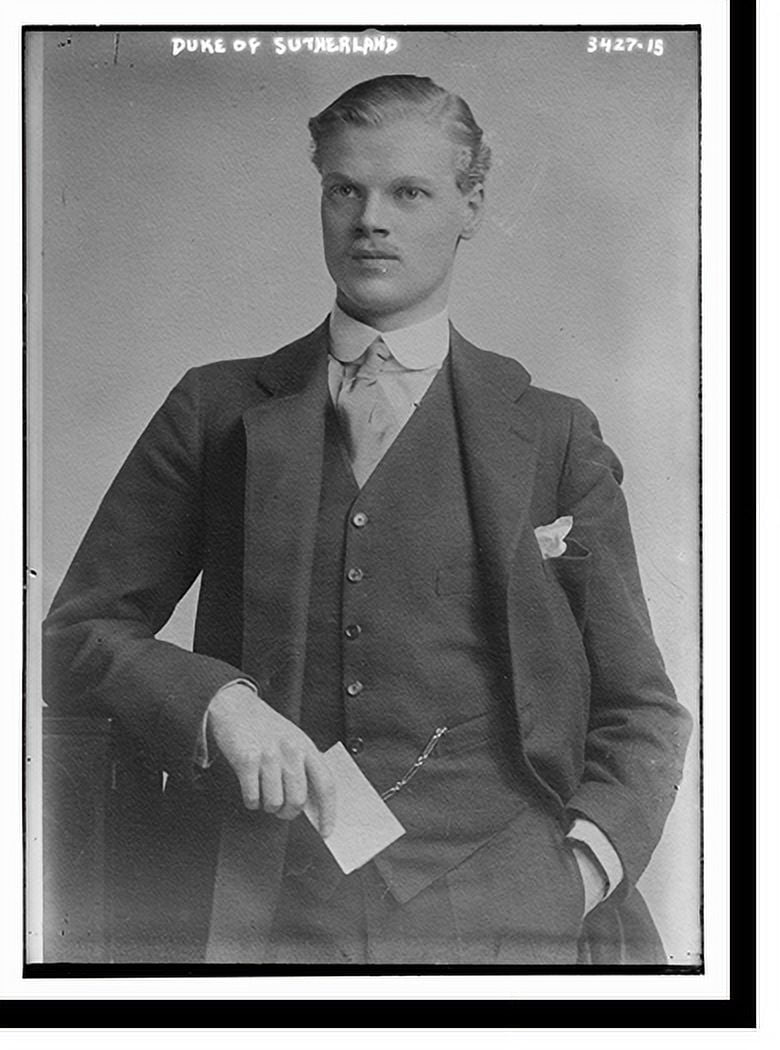 Historic Print, Duke of Sutherland 2, 16" x 20"