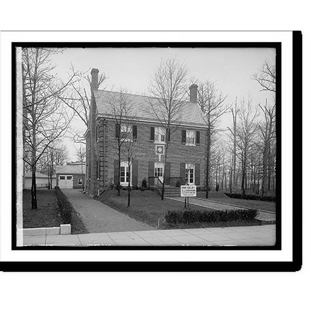 Historic Print, Dunigan houses, 18th St., [Washington, D.C.], 16" x 20