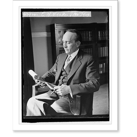 Historic Print, E.N. Meador of Mo., 10/4/29, 16" x 20"