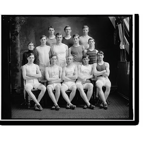 Historic Print, EASTERN HIGH SCHOOL TRACK TEAM, 18" x 24"
