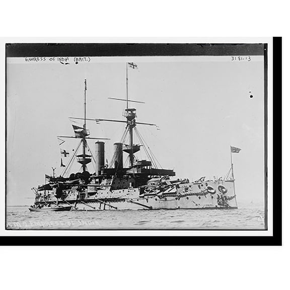 Historic Print, EMPRESS OF INDIA, Brit., 18" x 24"