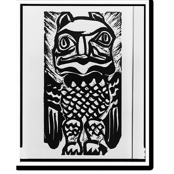 Historic Print, Eagle, 18" x 24"