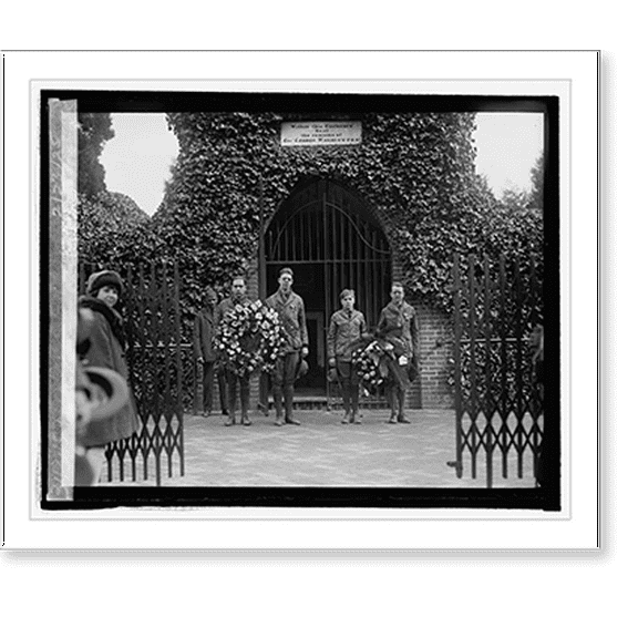 Historic Print, Eagle Scouts at Mt. Vernon, 2/23/25, 18" x 24"
