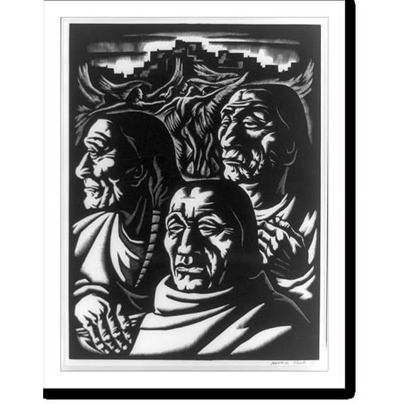 Historic Print, Eagle dance, 16" x 20"