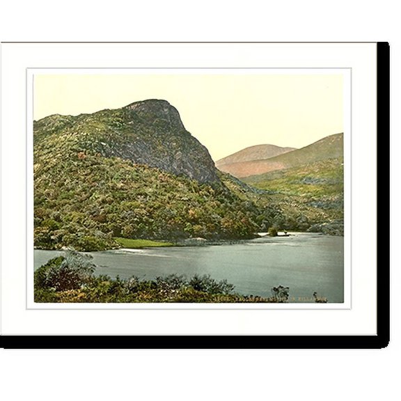Historic Print, Eagles Nest Mountain. Killarney. Co. Kerry Ireland, 16" x 20"