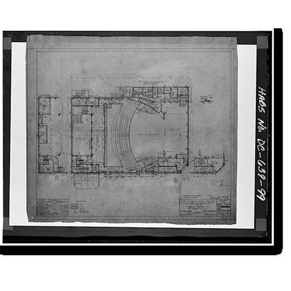 Historic Print, Earle Theatre, Thirteenth & E Streets, Northwest, Washington, District of Columbia, DC - 99, 16" x 20"