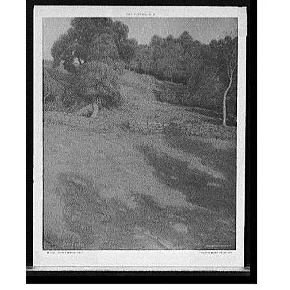 Historic Print, Early moonlight, 18" x 24"