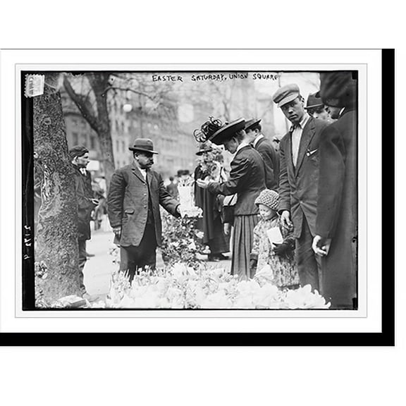 Historic Print, Easter Saturday, Union Square, 18" x 24"
