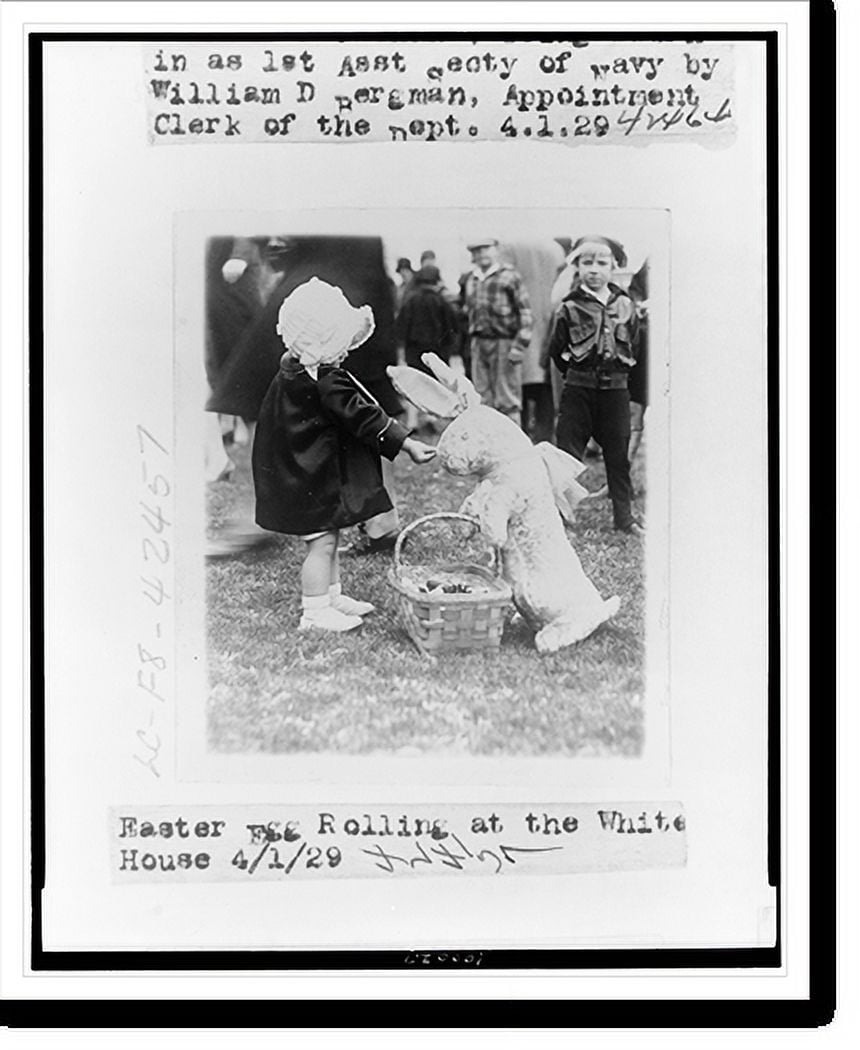 Historic Print, Easter egg rolling at the White House, 16" x 20"