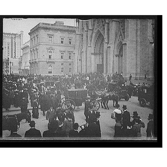 Historic Print, [Easter morning on Fifth Avenue, New York, N.Y.], 18" x 24"