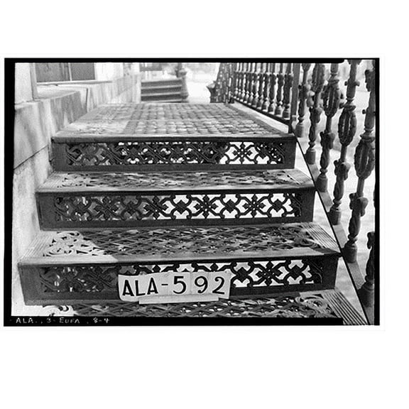 Historic Print, Eastern Bank of Alabama, 201 Broad Street, Eufaula, Barbour County, AL - 4, 18" x 24"