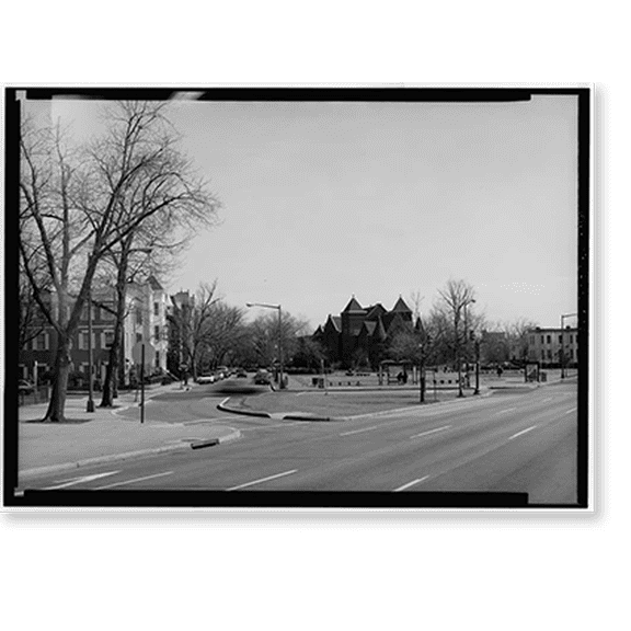 Historic Print, Eastern Market Metro Station, Washington, District of Columbia, DC - 4, 16" x 20"