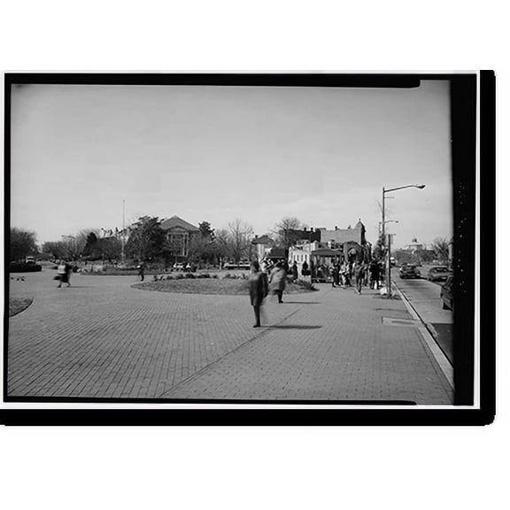 Historic Print, Eastern Market Metro Station, Washington, District of Columbia, DC - 5, 16" x 20"