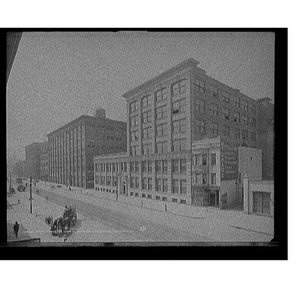 Historic Print, Eastman Kodak Co., State St[reet] factory and main office, Rochester, N.Y., 18" x 24"
